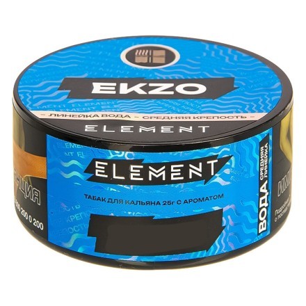 Табак Element Вода - Grape Mint NEW (Мятный Виноград, 25 грамм) купить в Тюмени