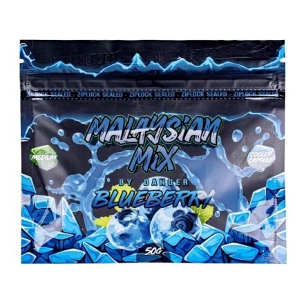 Смесь Malaysian Mix Medium - Blueberry (Черника, 50 грамм) купить в Тюмени
