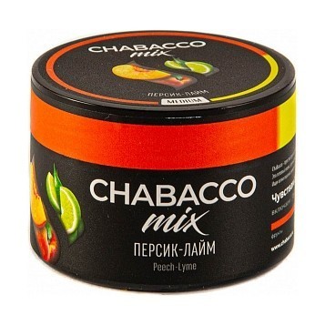 Смесь Chabacco MIX MEDIUM - Peach Lime (Персик - Лайм, 50 грамм) купить в Тюмени