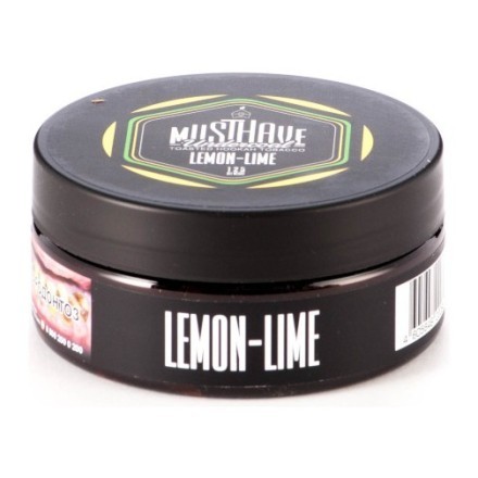 Табак Must Have - Lemon-Lime (Лимон и Лайм, 125 грамм) купить в Тюмени
