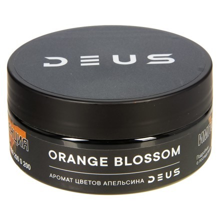 Табак Deus - Orange Blossom (Цветы Апельсина, 100 грамм) купить в Тюмени
