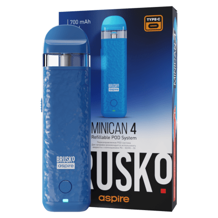 Электронная сигарета Brusko - Minican 4 (Синий) купить в Тюмени