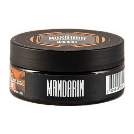 Табак Must Have - Mandarin (Мандарин, 125 грамм) купить в Тюмени