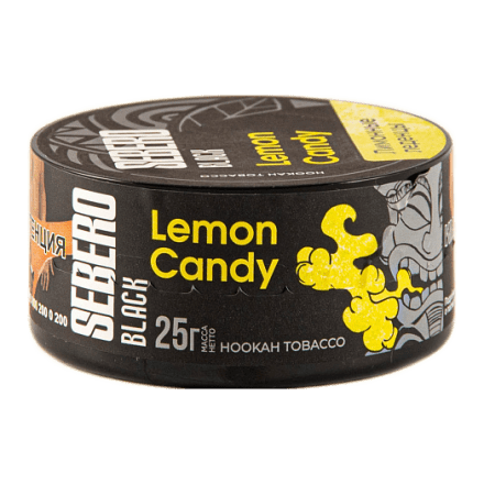 Табак Sebero Black - Lemon Candy (Лимонные Леденцы, 25 грамм) купить в Тюмени