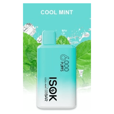 ISOK ISBAR - Ледяная Мята (Cool Mint, 6000 затяжек) купить в Тюмени