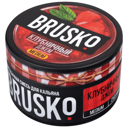 Смесь Brusko Medium - Клубничный Джем (250 грамм) купить в Тюмени