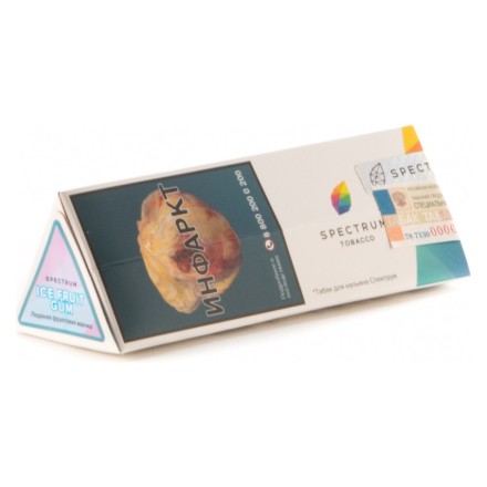 Табак Spectrum - Ice Fruit Gum (Ледяная Фруктовая Жвачка, 100 грамм) купить в Тюмени