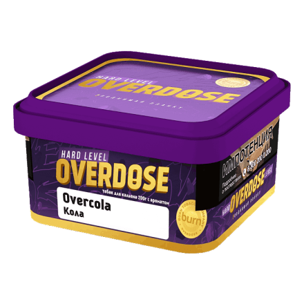 Табак Overdose - Overcola (Кола, 200 грамм) купить в Тюмени