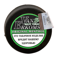 Нюхательный табак Van Erkoms - Original Menthol (10 грамм) — 