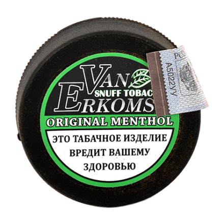 Нюхательный табак Van Erkoms - Original Menthol (10 грамм) купить в Тюмени