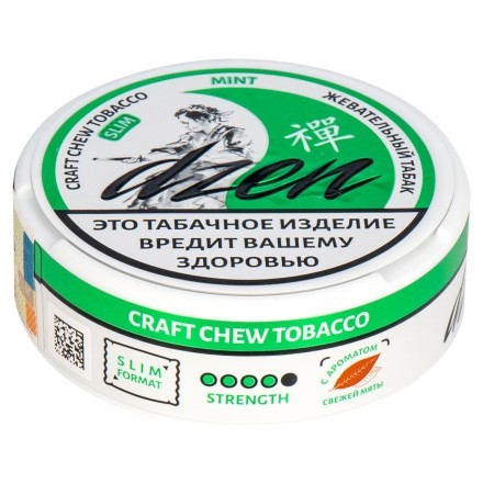 Табак жевательный DZEN - Mint Slim (Мята) купить в Тюмени