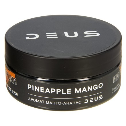 Табак Deus - Pineapple Mango (Ананас и Манго, 100 грамм) купить в Тюмени