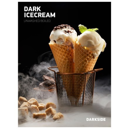 Табак DarkSide Core - DARK ICECREAM (Шоколадное Мороженое, 250 грамм) купить в Тюмени