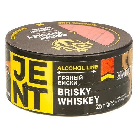 Табак Jent - Brisky Whiskey (Пряный Виски, 25 грамм) купить в Тюмени