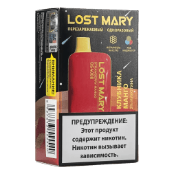 LOST MARY SPACE EDITION OS - Strawberry Mango (Клубника Манго, 4000 затяжек)