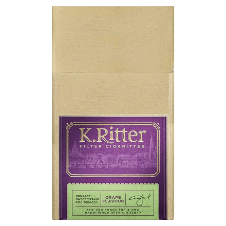 Сигариты K.Ritter - Grape Compact (Виноград, 20 штук) купить в Тюмени