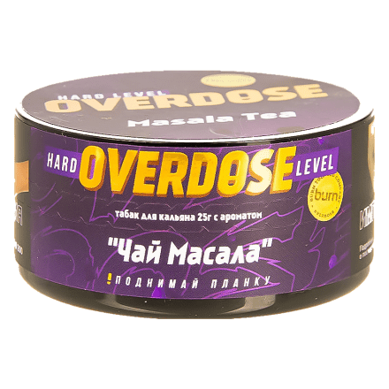 Табак Overdose - Masala Tea (Чай Масала, 25 грамм) купить в Тюмени
