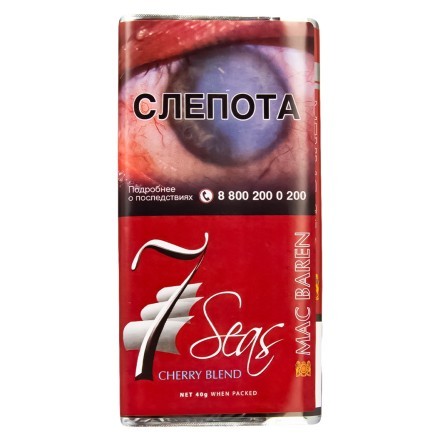 Табак трубочный Mac Baren - 7 Seas Cherry Blend (40 грамм) купить в Тюмени