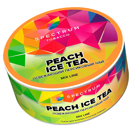 Табак Spectrum Mix Line - Peach Ice Tea (Освежающий Персиковый Чай, 25 грамм) купить в Тюмени