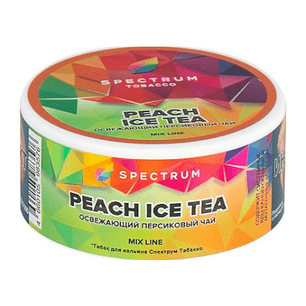 Табак Spectrum Mix Line - Peach Ice Tea (Освежающий Персиковый Чай, 25 грамм) купить в Тюмени