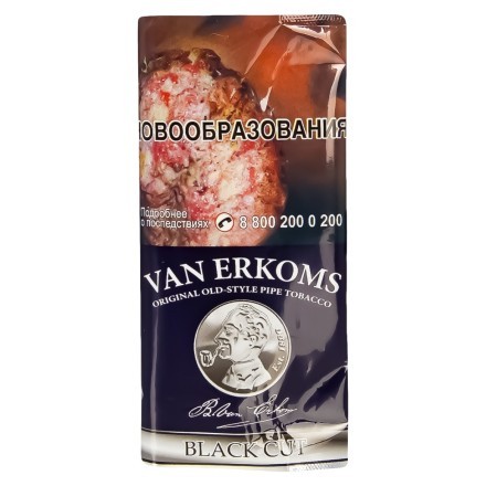 Табак трубочный Van Erkoms - Black Cut (40 грамм) купить в Тюмени
