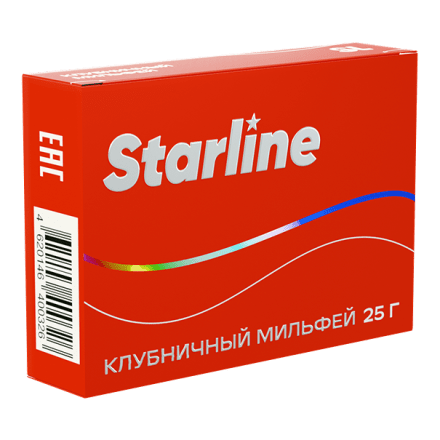 Табак Starline - Клубничный Мильфей (25 грамм) купить в Тюмени