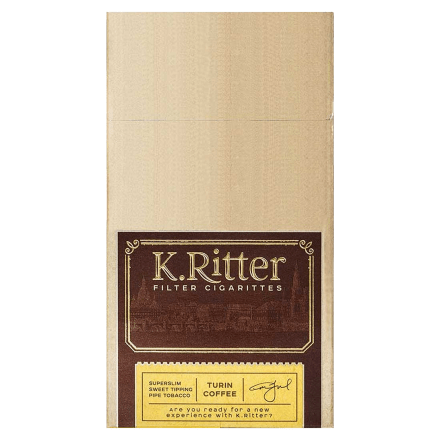 Сигариты K.Ritter - Turin Coffee SuperSlim (Туринский Кофе, 20 штук) купить в Тюмени