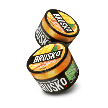 Смесь Brusko Medium - Манго с Апельсином и Мятой (50 грамм) купить в Тюмени
