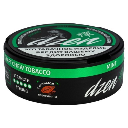 Табак жевательный DZEN Strong - Mint (Мята) купить в Тюмени