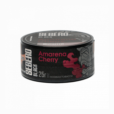 Табак Sebero Black - Amarena Cherry (Вишня, 25 грамм) купить в Тюмени