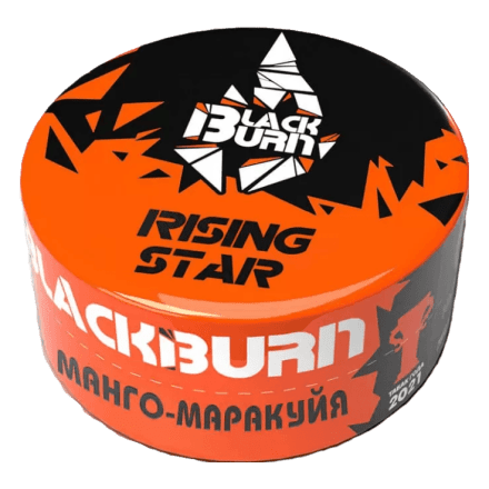 Табак BlackBurn - Rising Star (Манго и Маракуйя, 25 грамм) купить в Тюмени