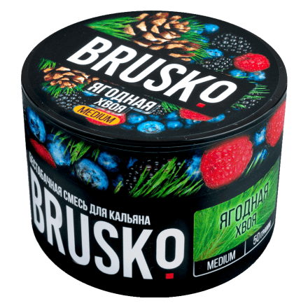 Смесь Brusko Medium - Ягодная Хвоя (50 грамм) купить в Тюмени