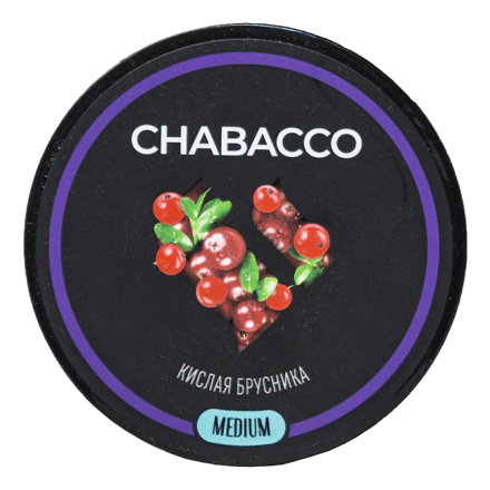 Смесь Chabacco MEDIUM - Sour Cowberry (Кислая Брусника, 50 грамм) купить в Тюмени