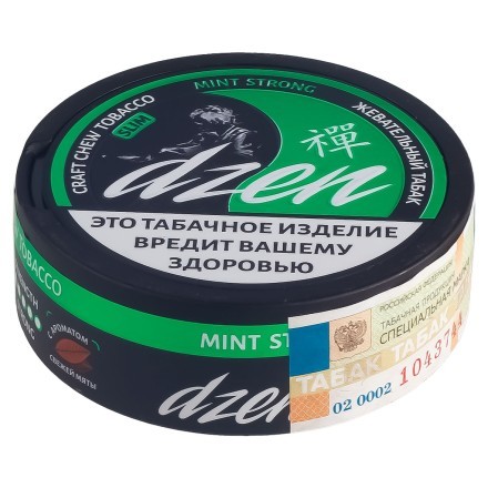 Табак жевательный DZEN Strong - Mint Slim (Мята) купить в Тюмени