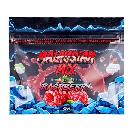 Смесь Malaysian Mix Medium - Raspberry (Малина, 50 грамм) купить в Тюмени