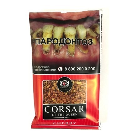 Табак сигаретный Corsar of the Queen - Cherry (35 грамм) купить в Тюмени