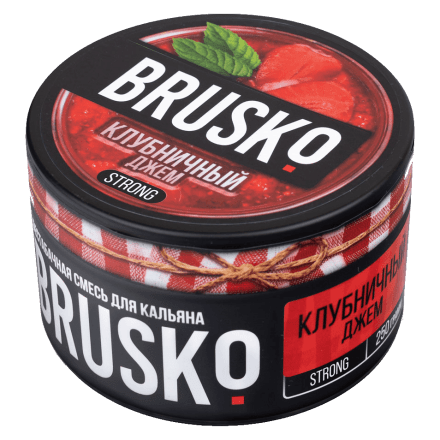 Смесь Brusko Strong - Клубничный Джем (250 грамм) купить в Тюмени