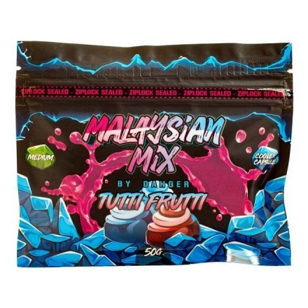 Смесь Malaysian Mix Medium - Tutti-Frutti (Тутти Фрутти, 50 грамм) купить в Тюмени