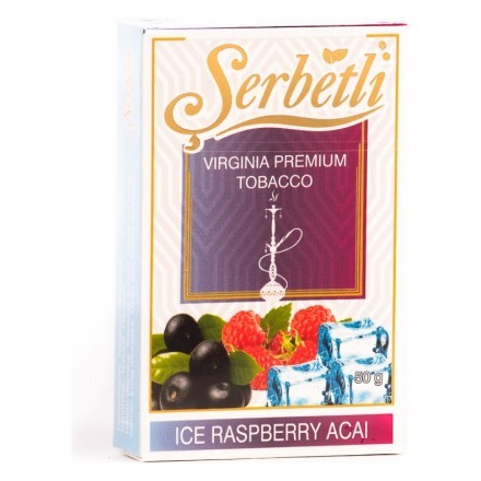 Табак Serbetli - Ice Raspberry Acai (Асаи Малина со Льдом, 50 грамм, Акциз) купить в Тюмени
