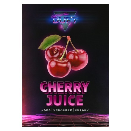Табак Duft Strong - Cherry Juice (Вишневый Сок, 200 грамм) купить в Тюмени