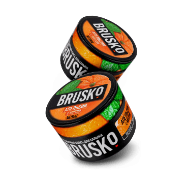 Смесь Brusko Medium - Апельсин с Мятой (50 грамм) купить в Тюмени