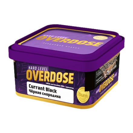 Табак Overdose - Currant Black (Чёрная Смородина, 200 грамм) купить в Тюмени