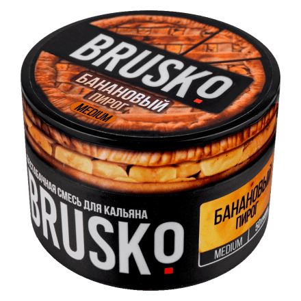 Смесь Brusko Medium - Банановый Пирог (50 грамм) купить в Тюмени